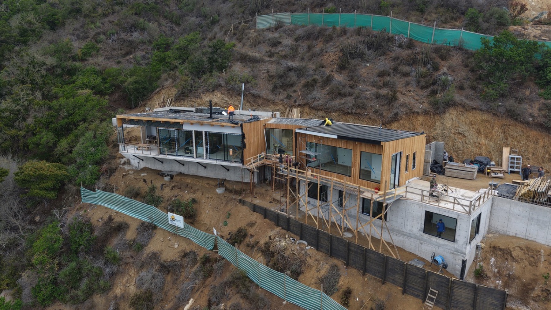 Casa con vista al mar