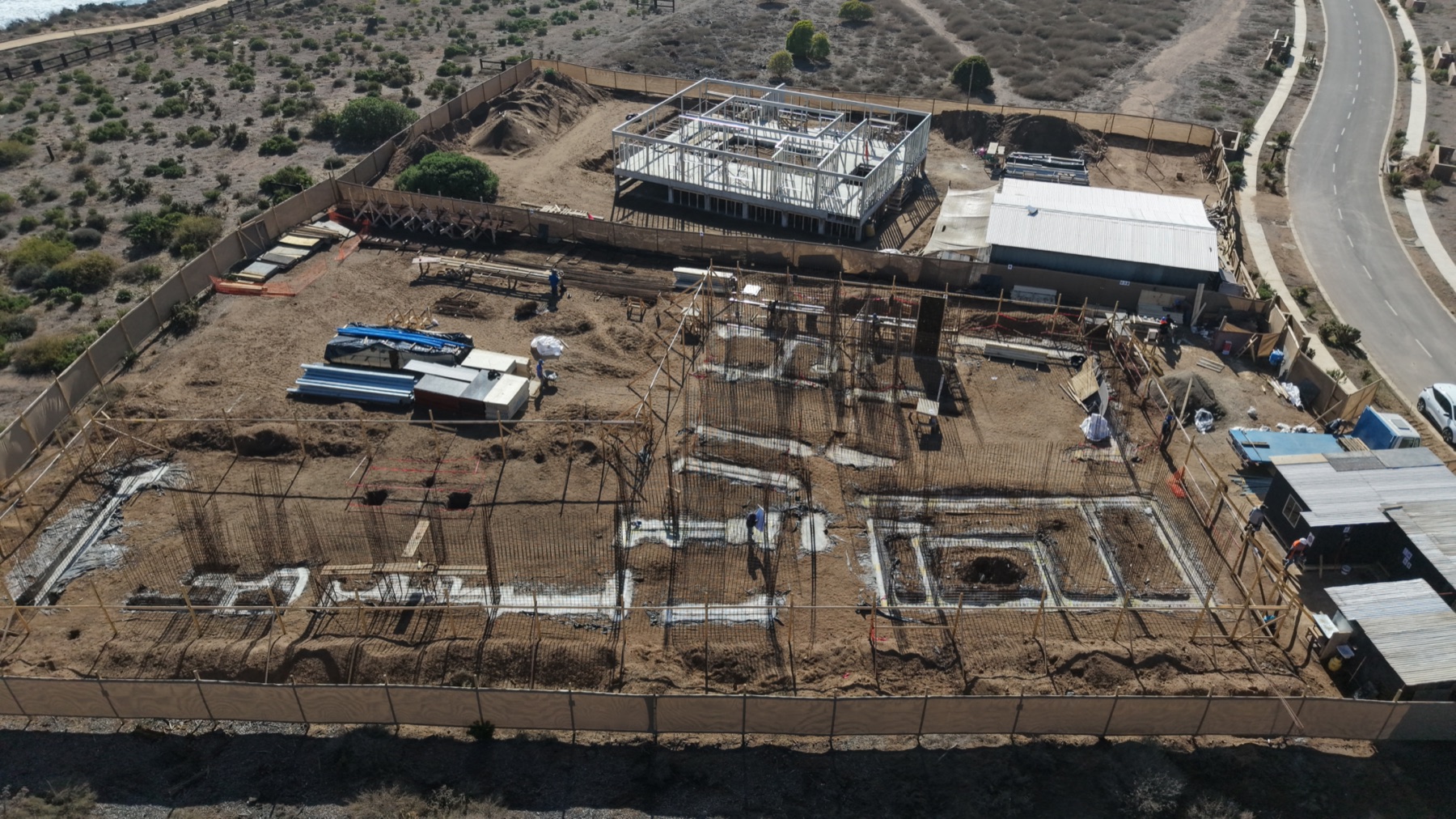 Obra gruesa en construcción
