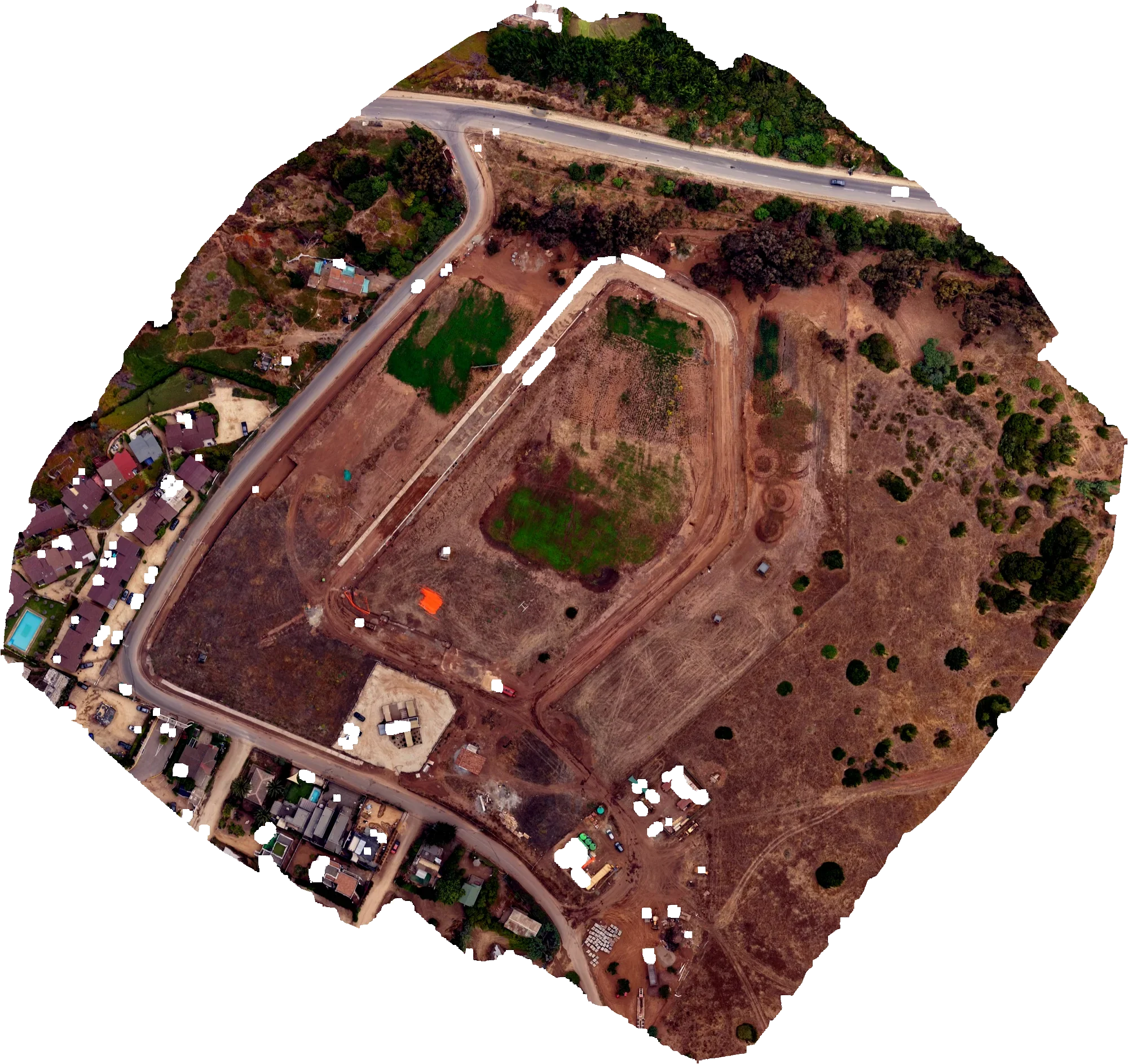 Ortofoto de terreno